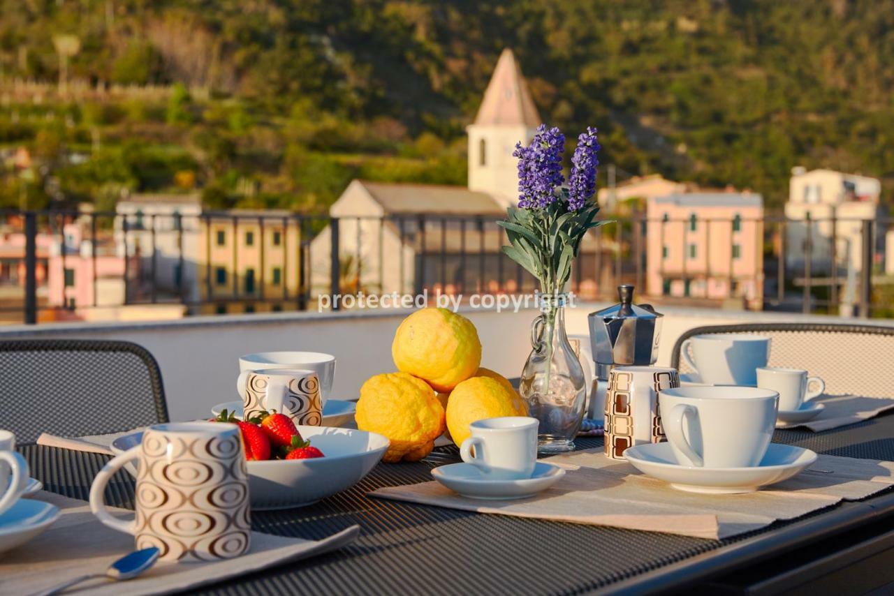 Luxury Penthouse Sea View Vila Corniglia Exterior foto