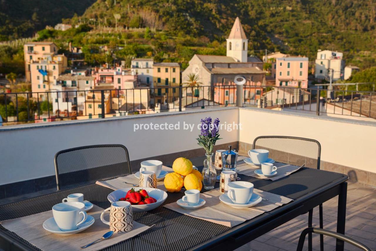 Luxury Penthouse Sea View Vila Corniglia Exterior foto
