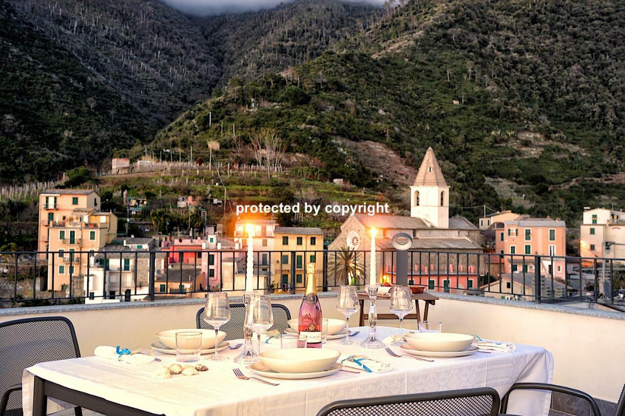 Luxury Penthouse Sea View Vila Corniglia Exterior foto